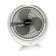 thumbnail image 5 of Ventilador de escritorio giratorio de 180 grados con 3 velocidades, ventilador de mesa de viento fuerte, mini ventilador USB Negro, 5 of 9