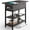Charcoal Gray, variant on End Table with Charging Station, Flip Top Side Table with USB Ports and Outlets, Sofa Couch Table Bedside Table for Living Room Bedroom, Narrow Nightstand with Storage Shelves for Small Space