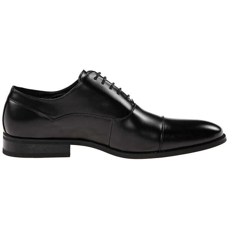 KENNETH COLE Unlisted Half Time Men's Cap Toe Oxford, Black