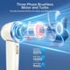 thumbnail image 3 of Ventilador Portátil de Mano, Mini Ventilador Turbo Ajustable de Velocidad (1-100), Ventilador Portátil Recargable con Pantalla Digital,A, 3 of 5