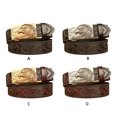 thumbnail image 3 of Minnieouse Cinturón de hombre práctico y moderno de PU para todas las ocasiones Cinturón de cuero para hombres Cinturones para hombres Cinturones estilo 2, 3 of 6