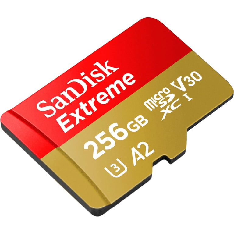SanDisk 256GB Extreme microSD Memory Card, Mobile Gaming, 190MB/s