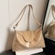 thumbnail image 1 of Bolso de hombro Mujeres casuales de gran capacidad All-Match Tote Fecha de bolso Plazo Caki, 1 of 9