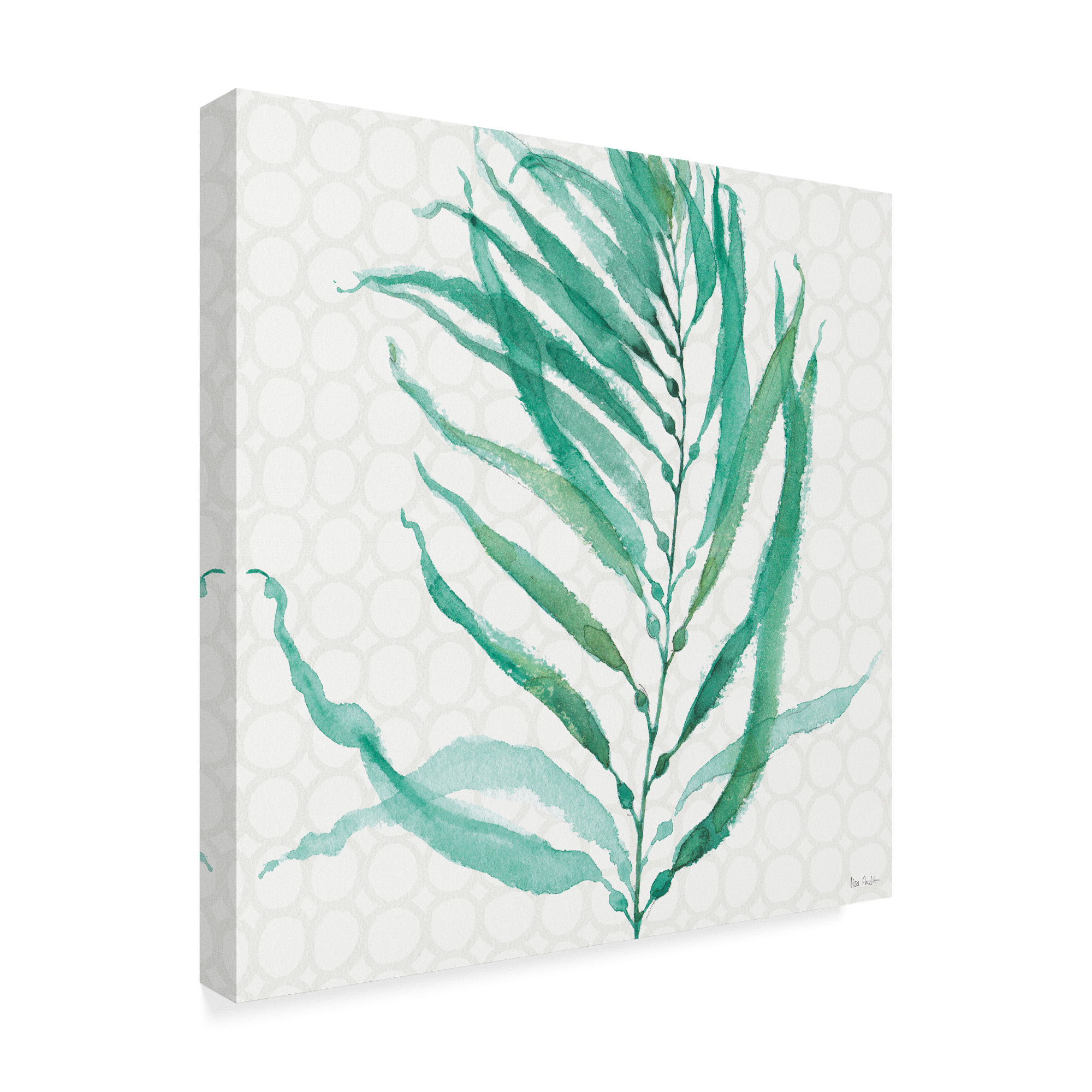 Trademark Fine Art 'Mixed Greens XX' Canvas Art by Lisa Audit
