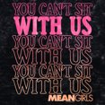 thumbnail image 2 of Junior's Mean Girls You Can’t Sit With Us Graphic Crop T-Shirt Black Large, 2 of 4