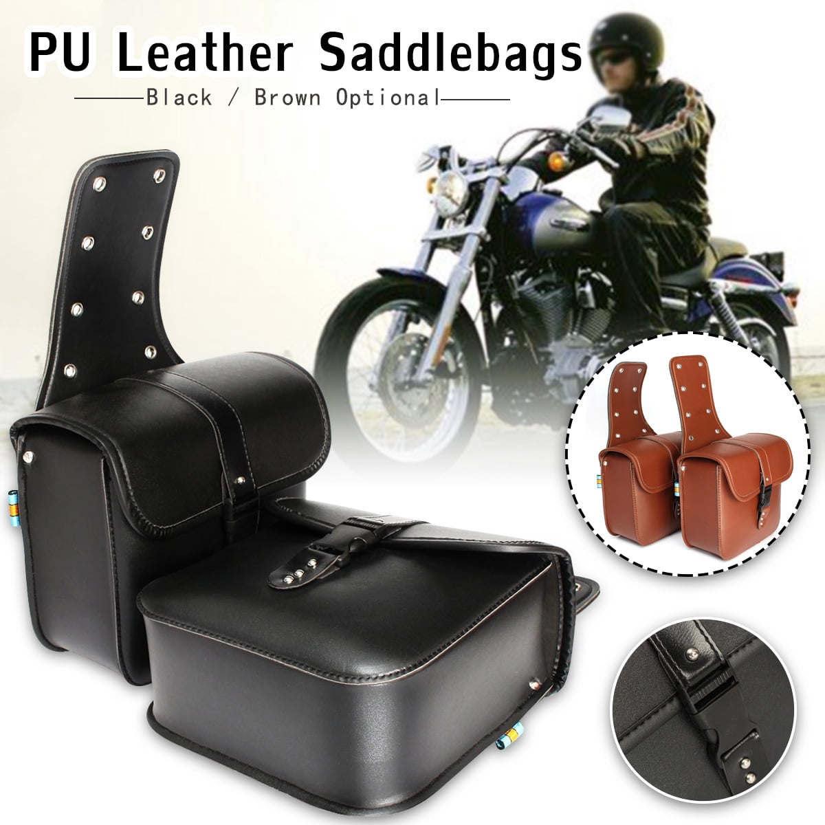 leather motorbike bags
