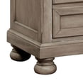 thumbnail image 4 of Nightstand with USB Plugin and 1 Hidden Drawer, Gray, 4 of 5