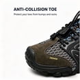 thumbnail image 5 of CHICVOMEY Comfortable Sneakers for Men Lightweight Breathable Slip-On Hiking Shoes Non-slip Wear Resistant Outdoor Sneakers Ideal for Summer Beach and Camping, 5 of 8