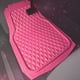 thumbnail image 2 of Alfombrillas de coche CAR PASS, resistentes, de goma, rosa, rombos 3D, 2 of 9