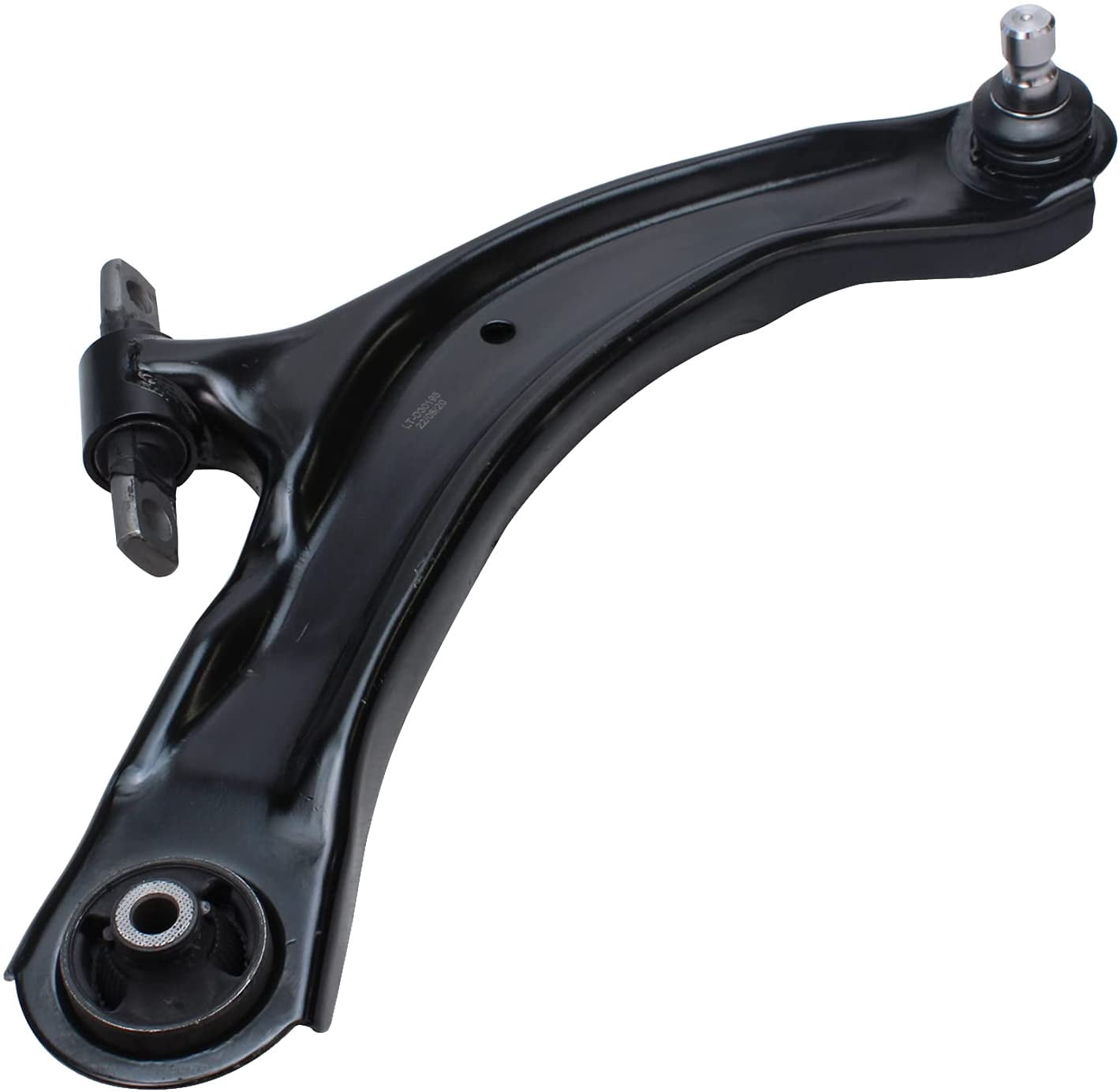 Detroit Axle - Front Control Arms for 2008-2013 Nissan Rogue 2009 2010 2011 2012, 2 Lower Control Arms with Ball Joints, 2014 2015 Rogue Select Replacement Pair Set