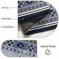 thumbnail image 6 of 8x10 Area Rugs for Living Room, Navy Blue Boho Non Slip Area Rugs for Kitchen Bedroom Entryway, Southwestern Geometric Vintage Abstract Art Washable Carpet Runner Rug Floor Mats for Bedroom, 6 of 9