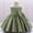 Green, variant on Lilgiuy Infant Girls Summer Dress Sleeveless Satin Lovely Bowknot Skirt for Piano Dance Performance Gown Summer Sales