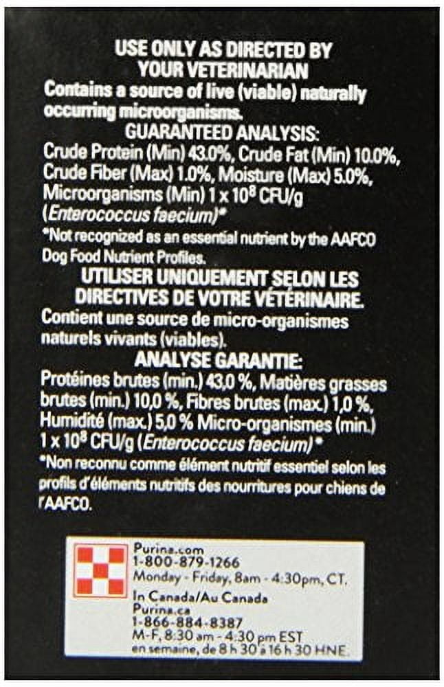 Purina Fortiflora Probiotics, Canine Supplement, 3 Pack, 30gm/90