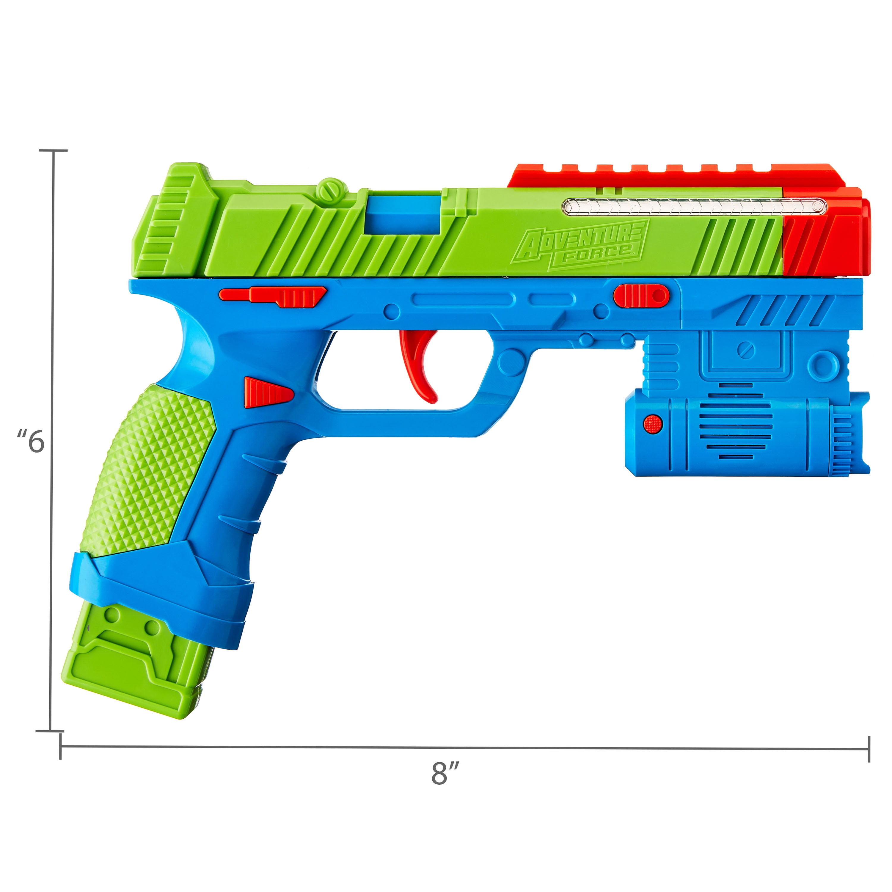 Adventure Force Vulture, 14 Pieces Pistol Set, Fun for Outdoor & Indoor Blaster, 5+