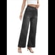 thumbnail image 3 of Pantalones Vaqueros Anchos de Talla Grande para Mujer, Cintura Alta, Adelgazantes, con Múltiples Bolsillos, Rectos, Holgados e Informales. Gris XL, 3 of 10