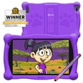 thumbnail image 2 of Contixo 7 pulgadas Kids Learning Tablet, Bluetooth Kids Wireless Headphone y Tablet Bag paquete con aplicaciones aprobadas por el maestro y control para padres -Purple set Contixo Contixo Kids, 2 of 3