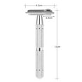 thumbnail image 2 of Yeacher Stainless Steel Safety Razor Traditional Men's Double Edge Shaving Razor Manual Beard Razor Shaving Tool, 2 of 6