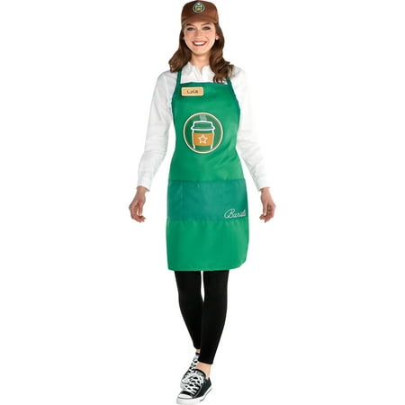 Barista Halloween Costume Accessory Kit, 3 Pieces, by