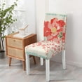 thumbnail image 6 of Chair Covers for Dining Room Chairs Stretch Printed Dining Chair Cover Set Of 4,Washable Elastic Pioneer Colorful Floral Kitchen Chair Slipcovers, Removable Seat Protector for Home or Party, 6 of 8