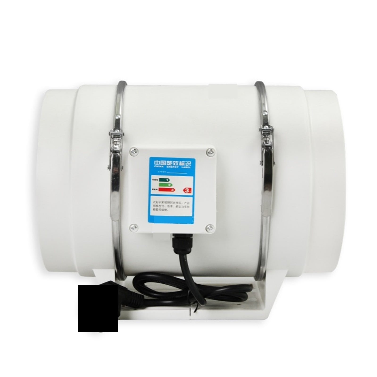 3''4''5''6'' Exhaust Fan Silent Inline Pipe Duct Fan Bathroom Extractor Ventilation Kitchen Toilet Wall Air Clean Ventilator ,Energy-Efficient