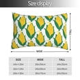thumbnail image 2 of Balery Corn Cob Funda de Cojín Estampada, Regalos para Mujeres, Regalos de Amor para Ella, Regalos para Novia o Esposa, Funda de Almohada-14"x20", 2 of 6