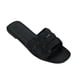 thumbnail image 3 of Sandalias planas con tiras cruzadas Slip On H-Band Slides Sandalias de playa de moda para mujer, 3 of 9