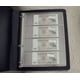 thumbnail image 3 of Papelera de uso general de 3 agujeros, de una página y 3 filas, de avanzada, para colección de billetes, de hojas sueltas, de material duro, plana, 3 of 5