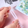 thumbnail image 4 of UPGRATOR Silicone Extension Strap 6Pcs Adjustable Rectangular White for Daily Wear 18x2x0.3in, 4 of 5
