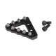 thumbnail image 2 of Punta del pedal del freno trasero de la motocicleta Accesorios para piezas de motocicleta Aleación de aluminio Negro, 2 of 9