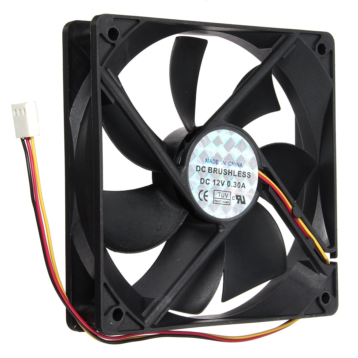 3 Pin 120mm 25mm Cooler Fan Heatsink Cooler Radiator For Computer PC CPU 12V USA