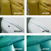 Liquid Leather - Vinyl Repair Kit W/Fabric 30-123 Fabric Upholstery Leather Repair 7 Colors - 1-Pack