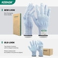 thumbnail image 3 of 1 Pairs Cut Resistant Gloves, ANSI A4 Kitchen Safety Gloves, Food Grade Level 5 Protection, Glass-Free & Steel-Free, Blue, Small, 3 of 7