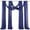 Navy, variant on Summercome Navy Sheer Window Scarf, 2 Pcs Navy Sheer Window Scarf Curtains Valance, 216 inches Extra Long, Soft Textured Bed Canopy Scarf Curtains, Idea for Wedding Party Event Designs/Home Decor
