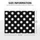 thumbnail image 2 of Balery Black and White Polka Dot Alfombrilla de Secado para Cocina, 18x24 Pulgadas, Súper Absorbente para Platos y Encimeras, 2 of 7
