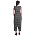 thumbnail image 4 of Moomaya Printed Womens Sleeveless Peter Pan Collar Kurta Pant Set,2 Piece Ethnic Set, 4 of 6