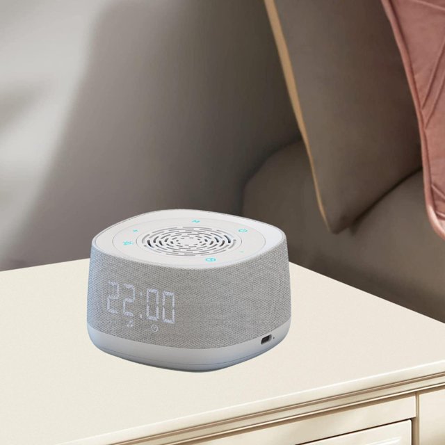 BELOVING Sound Machine 3 Timer Gift Lightweight Sleep Aid for Meditation Bedroom Home White