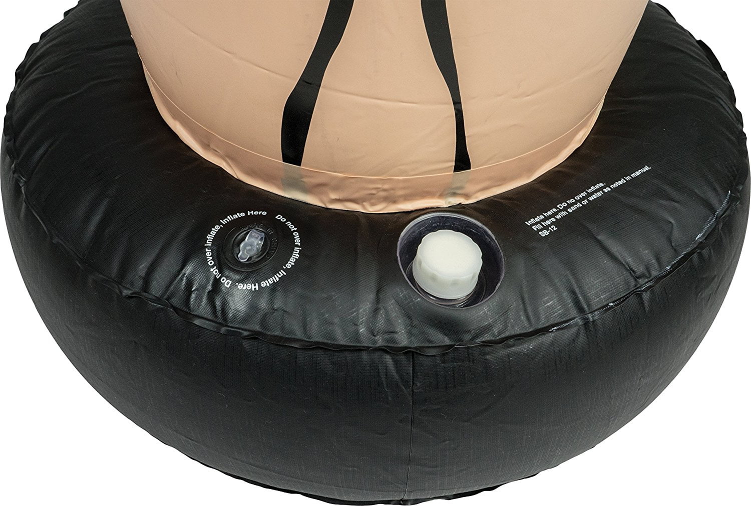 Free Shipping Pure Boxing Inflatable Free-Standing /"Tough Guy/" Punching Bag w..