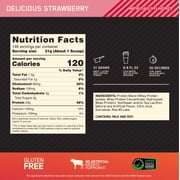 Optimum Nutrition 100% Whey Gold, Strawberry, 10lb