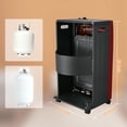 thumbnail image 6 of GOLDDOMUS Portable Outdoor 14250 BTU Metallic Propane Patio Heater, 6 of 8