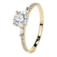 thumbnail image 1 of Anillo De Compromiso De Oro 10k Con Piedra Zirconia, 1 of 5