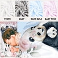 thumbnail image 4 of KAINSY Personalized Name Toddler Nap Mat with Blanket and Pillow Case, Custom Panda Parent-Child Theme Kids Sleeping Bag for Boys & Girls, Soft for Preschool, Children Daycare, 4 of 8