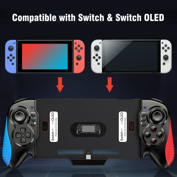 Switch Controller for Nintendo Switch/OLED,ESYWEN Switch with Handheld Grip Double Vibration Built-in 6-Axis Gyro Joystick,Replacement for Nintendo Switch Controller - Walmart.com