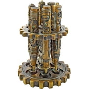 Design Toscano Industrial Steampunk Sculptural Ink Transport Pen Collection