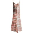 thumbnail image 3 of Pink Womens Camo Army Fatigue Maxi Long Loose Fit Dresses Sundresses for Ladies Sleeveless Spaghetti Strap V Neck Casual Summer Fall 2025 Soft Comfy Clothes L, 3 of 3