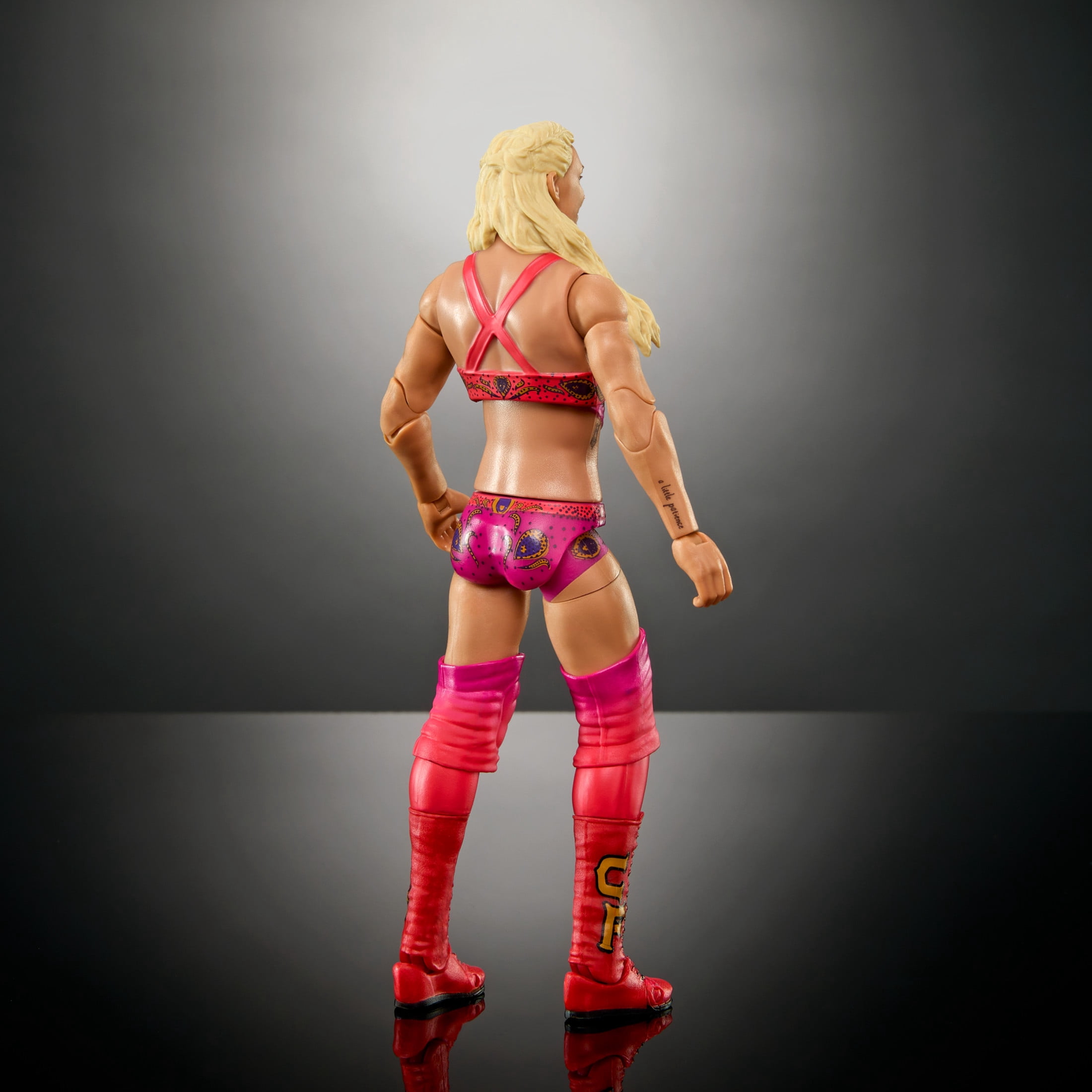 WWE Ultimate Edition Charlotte Flair Action Figure & Accessories Set, 6-inch Collectible, 30 Articulation Points