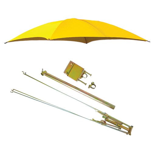 Tractor Umbrella Assy for ROPS Mounts 54" 10 oz. Duck Canvas Yellow