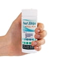 thumbnail image 3 of Hot Tub Test Strips, 4-in-1 Pool and Spa Test Strips for Total Alkalinity & pH & Free Chlorines & Bromine - 50Pcs Quick Accurate Results Spa & Pool Water Test Kit, 3 of 6