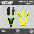 thumbnail image 4 of Kalair GFX Graphics Kit for Ycf 50A (2022-2023) Warrior Series, 4 of 5