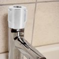 thumbnail image 1 of Greenadscape Shower Valve Handle Silver Plastic Ergonomic Replacement 1Pcs, 1 of 8