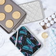 thumbnail image 5 of 2 Pack Pot Holders for Kitchen Heat Resistant Hot Pads Sets for Cooking Baking Butterfly and The Moon, 5 of 7